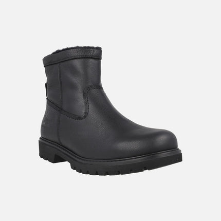 Botas de piel FEDRIK con forro de pelo para hombre