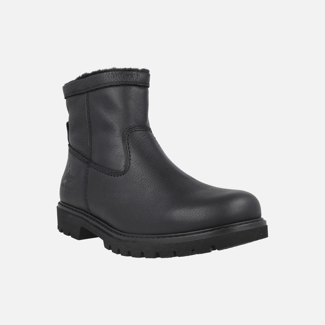 Botas de piel FEDRIK con forro de pelo para hombre