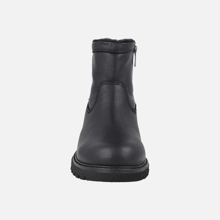 Botas de piel FEDRIK con forro de pelo para hombre
