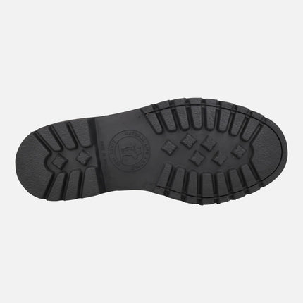 Botas de piel FEDRIK con forro de pelo para hombre