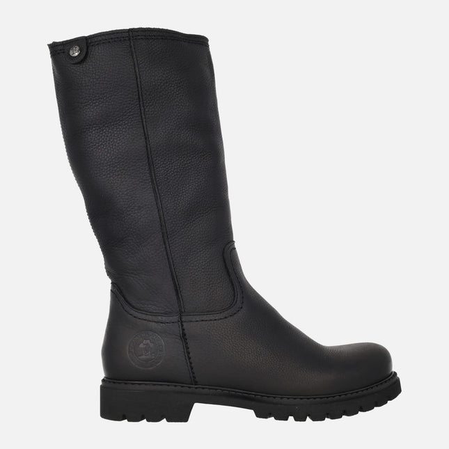 Botas de piel con forro de pelo BAMBINA