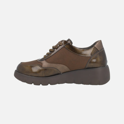 Zapatos deportivos multi material con membrana impermeable
