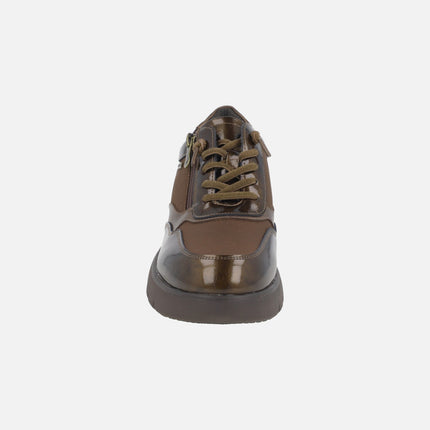 Zapatos deportivos multi material con membrana impermeable