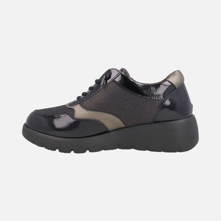 Zapatos deportivos multi material con membrana impermeable