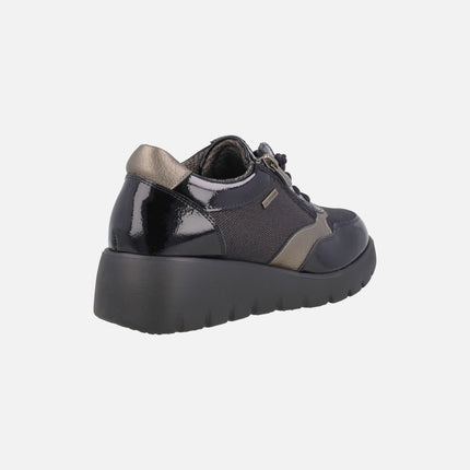 Zapatos deportivos multi material con membrana impermeable