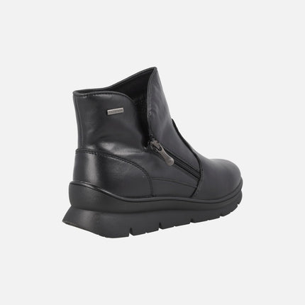 Botines para mujer con membrana impermeable y cremallera exterior