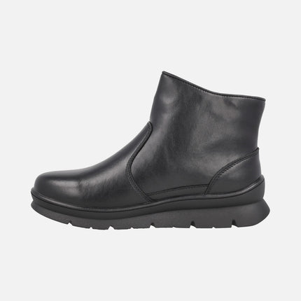 Botines para mujer con membrana impermeable y cremallera exterior