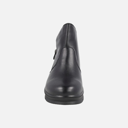 Botines para mujer con membrana impermeable y cremallera exterior