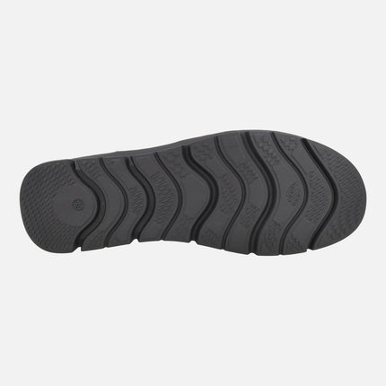 Botines para mujer con membrana impermeable y cremallera exterior