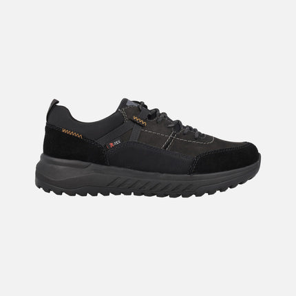 Zapatos deportivos negros para hombre con membrana TEX