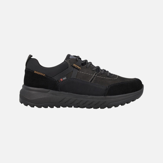 Zapatos deportivos negros para hombre con membrana TEX