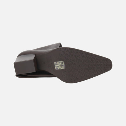 Botas altas en tejido acabado ante con sistema Eco Dry