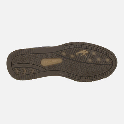 Zapatos deportivos SAMIR para hombre en piel marrón