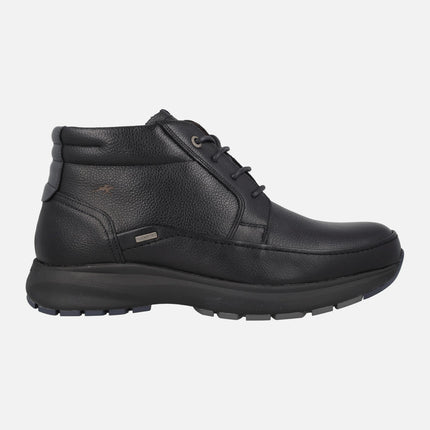 Botines de piel para hombre TRITON con membrana impermeable