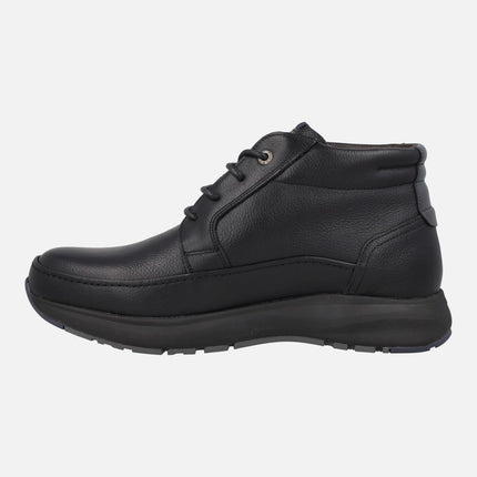 Botines de piel para hombre TRITON con membrana impermeable