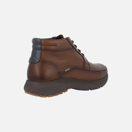 Botines de piel para hombre TRITON con membrana impermeable