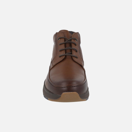 Botines de piel para hombre TRITON con membrana impermeable