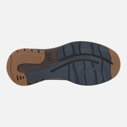 Botines de piel para hombre TRITON con membrana impermeable
