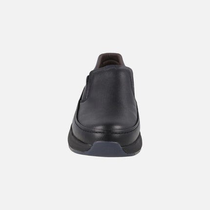 Mocasines de piel con elásticos y membrana FLUCHOSTEX