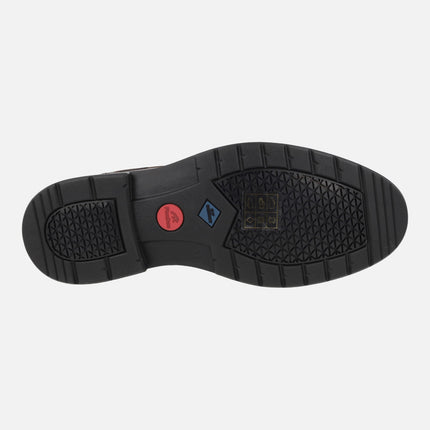 Zapatos de piel con cordones para hombre MAGNUS2 con membrana impermeable