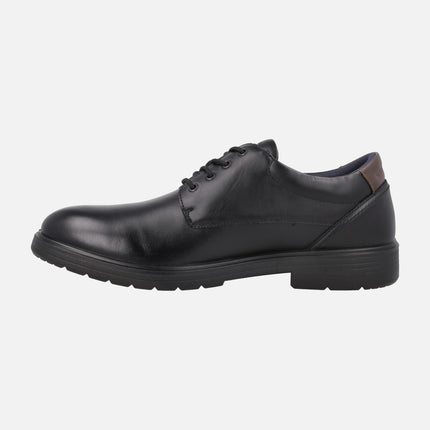 Zapatos de piel con cordones para hombre MAGNUS2 con membrana impermeable