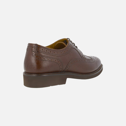 Blucher Vega Baltimore shovel in brown engraved leather
