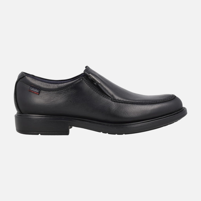 Men's loafers with WATERADAPT membrane Cedron Black