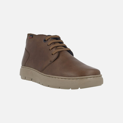 Men's lace-up ankle boots with XL Extralight sole