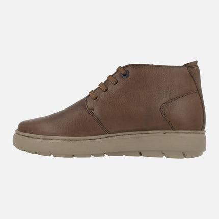 Men's lace-up ankle boots with XL Extralight sole