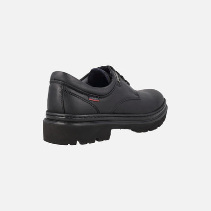 Men's lace-up shoes with Extralight sole and waterproof membrane