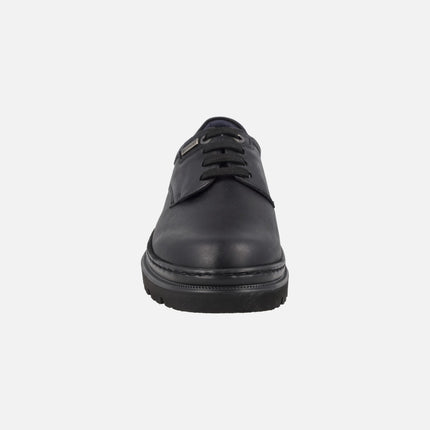 Men's lace-up shoes with Extralight sole and waterproof membrane