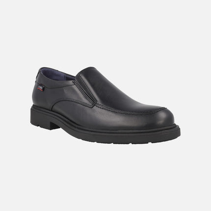Greenlandia men's moccasins with elastics Black