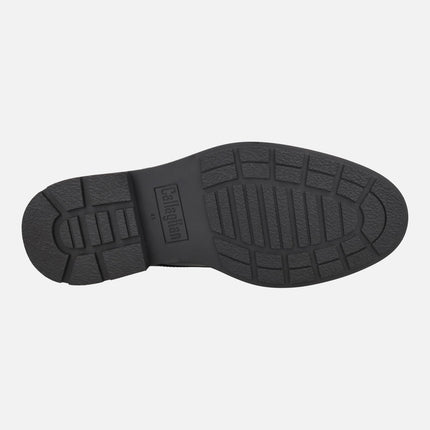 Greenlandia men's moccasins with elastics Black