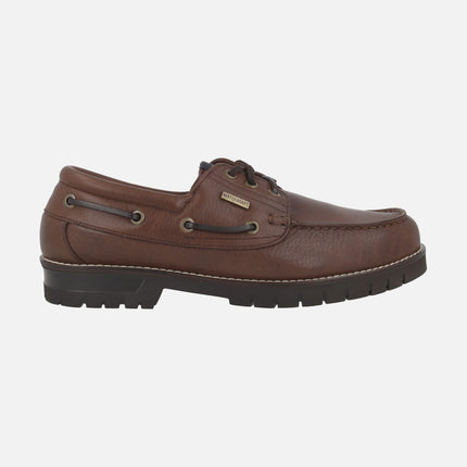 Zapatos náuticos para hombre con membrana impermeable