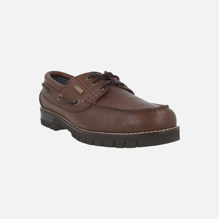 Zapatos náuticos para hombre con membrana impermeable