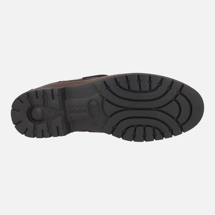Zapatos náuticos para hombre con membrana impermeable