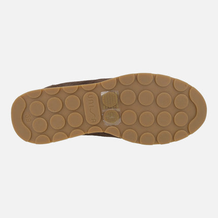 Women's sneakers in crocodile-effect suede DAMI_CS