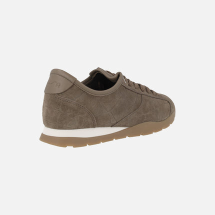 Women's sneakers in crocodile-effect suede DAMI_CS