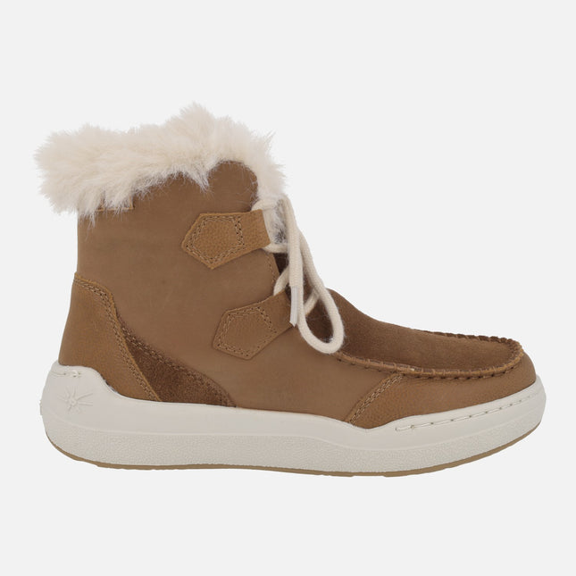 Lace-up leather boots for women ATLAS