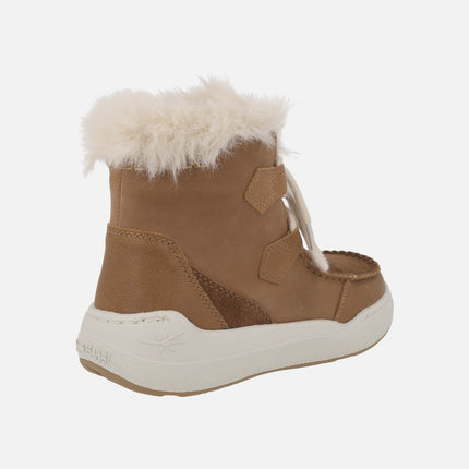 Botas de piel con cordones para mujer ATLAS