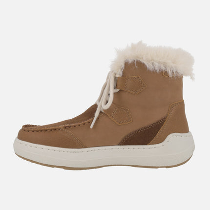 Botas de piel con cordones para mujer ATLAS