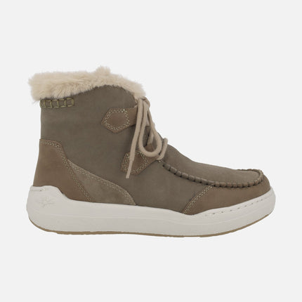 Botas de piel con cordones para mujer ATLAS