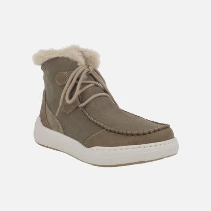 Botas de piel con cordones para mujer ATLAS