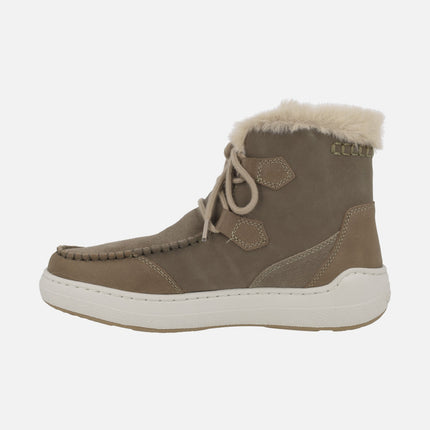 Botas de piel con cordones para mujer ATLAS