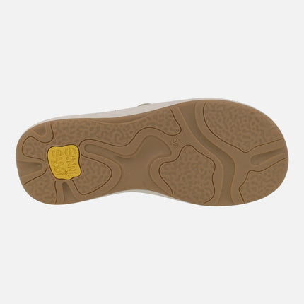 Mocasines de serraje para mujer con forro de pelo NOMAD