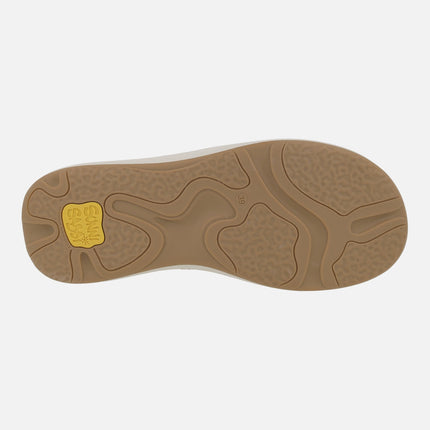 Mocasines de serraje para mujer con forro de pelo NOMAD