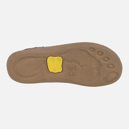 Botines para mujer con cordones elásticos y cremallera NAYA
