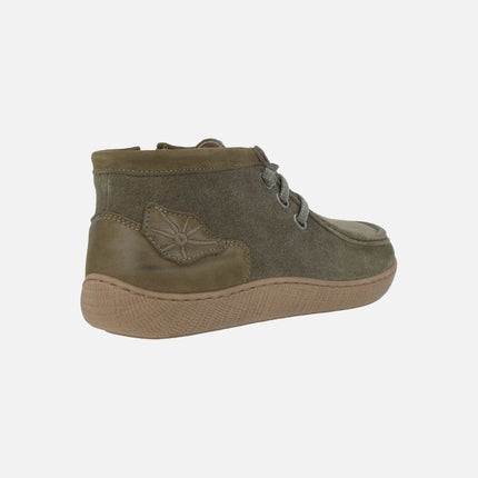 Botines para mujer con cordones elásticos y cremallera NAYA