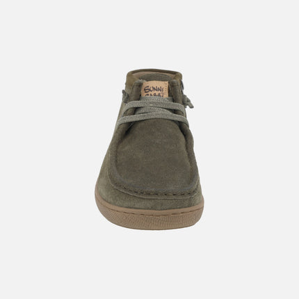 Botines para mujer con cordones elásticos y cremallera NAYA