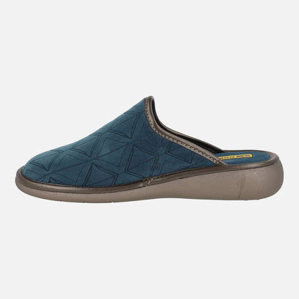 Women's barefoot house slippers in velvet fabric